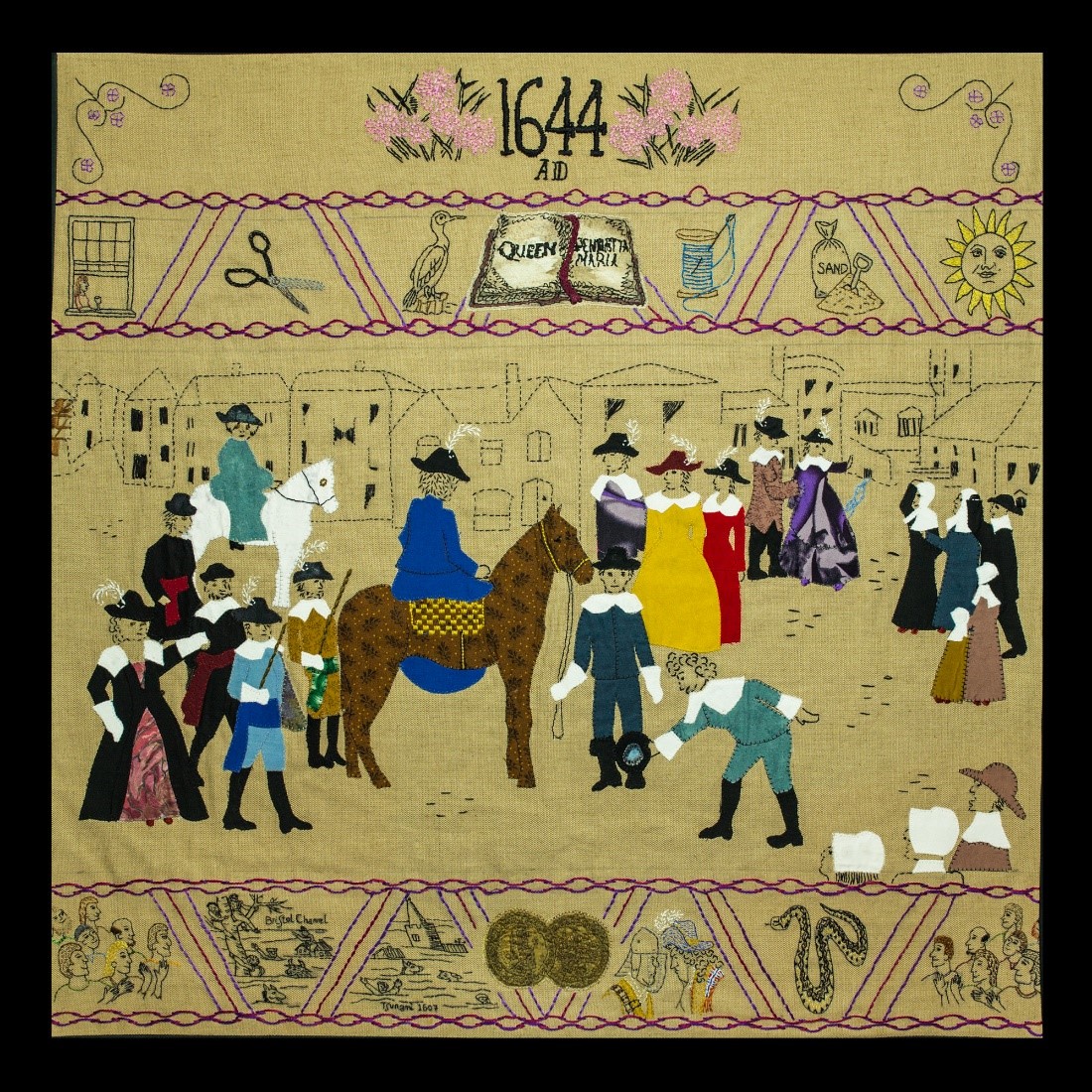 Axbridge Pageant Tapestry