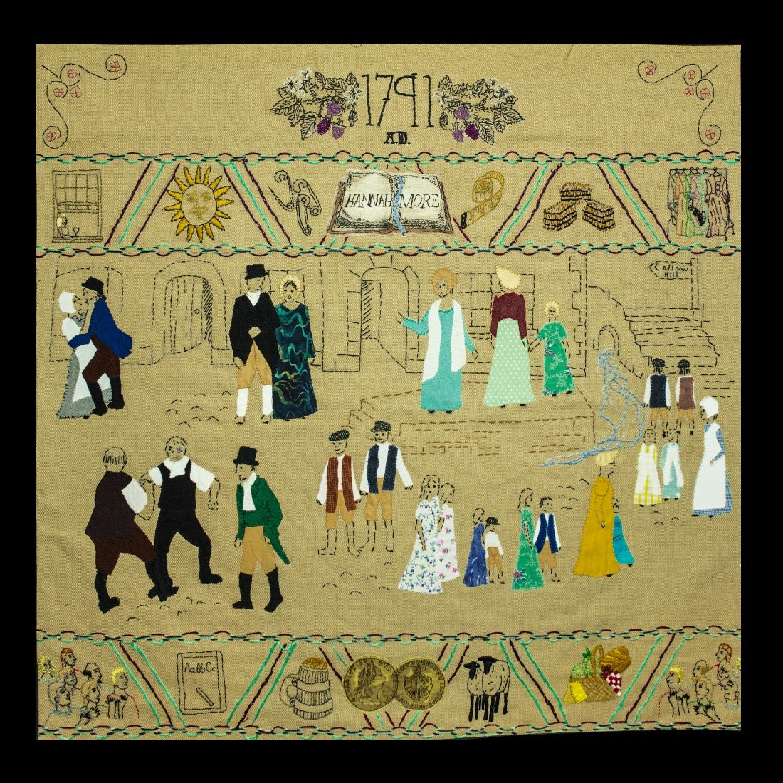 Axbridge Pageant Tapestry
